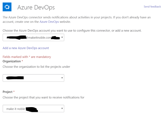 Integrate Azure DevOps with Teams | marcelzehner.ch